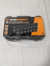 Gearwrench Socket Set Impact Standard 15 Pc 12 Drive 10.00-24.00 Mm 84939n