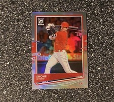 Shohei Ohtani SP 2020 Donruss Optic Silver Holo Prizm #118⚾️Dodgers⚾️