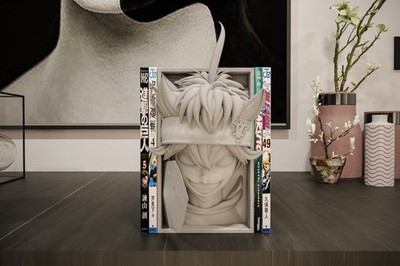 Buchstütze Asta I Black Clover Manga / Bücherecke I Bücherregal Deko