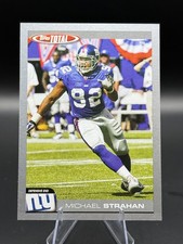 2004 Topps Total - #19 Michael Strahan - Silver Foil - Parallel 