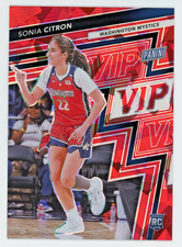 SONIA CITRON Rookie 2025 Panini National VIP Gold Pack Red Cracked Ice Prizm /99