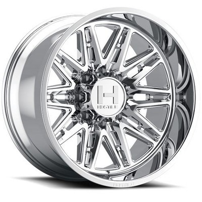 20x12 Hostile H126 Maniac Armor Plated (Chrome) Wheel 8x170 (-44mm