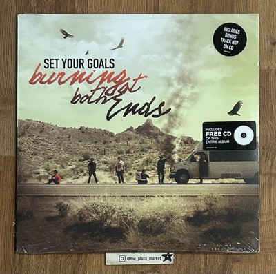 Set Your Goals Burning at Both Ends vinyl record Sealed out of print Rare