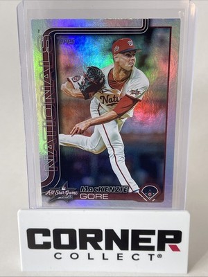 Mackenzie Gore All-Star Game Foil 2025 Topps Update Series Card ASG-30 Nationals