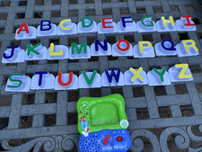Leap-Frog Tad Fridge Phonics Capital Alphabet Letters ABC s Complete