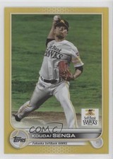 2022 NPB Nippon Professional Baseball Gold Rainbow Foil Kodai Senga Koudai 0lo3