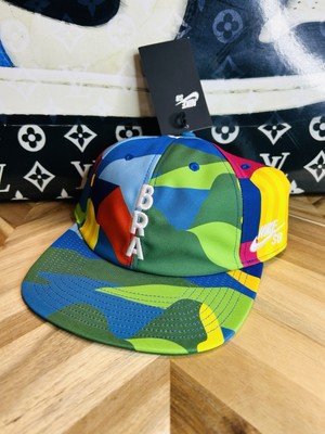 Nike SB X Parra Team Brazil Olympic Hat Adjustable Colorful  Soccer