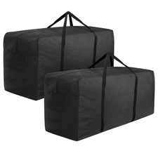 68" Rectangular 420D Waterproof Outdoor Patio Cushion Storage Bag