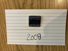 Kenwood Dayton Hamvention 2008 Ham Radio Pin