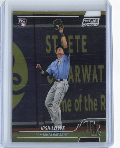 2022 Stadium Club Chrome Josh Lowe #7 card
