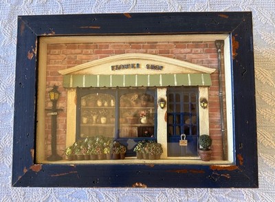 Arista Shadow Box, Diorama of a Flower Shop