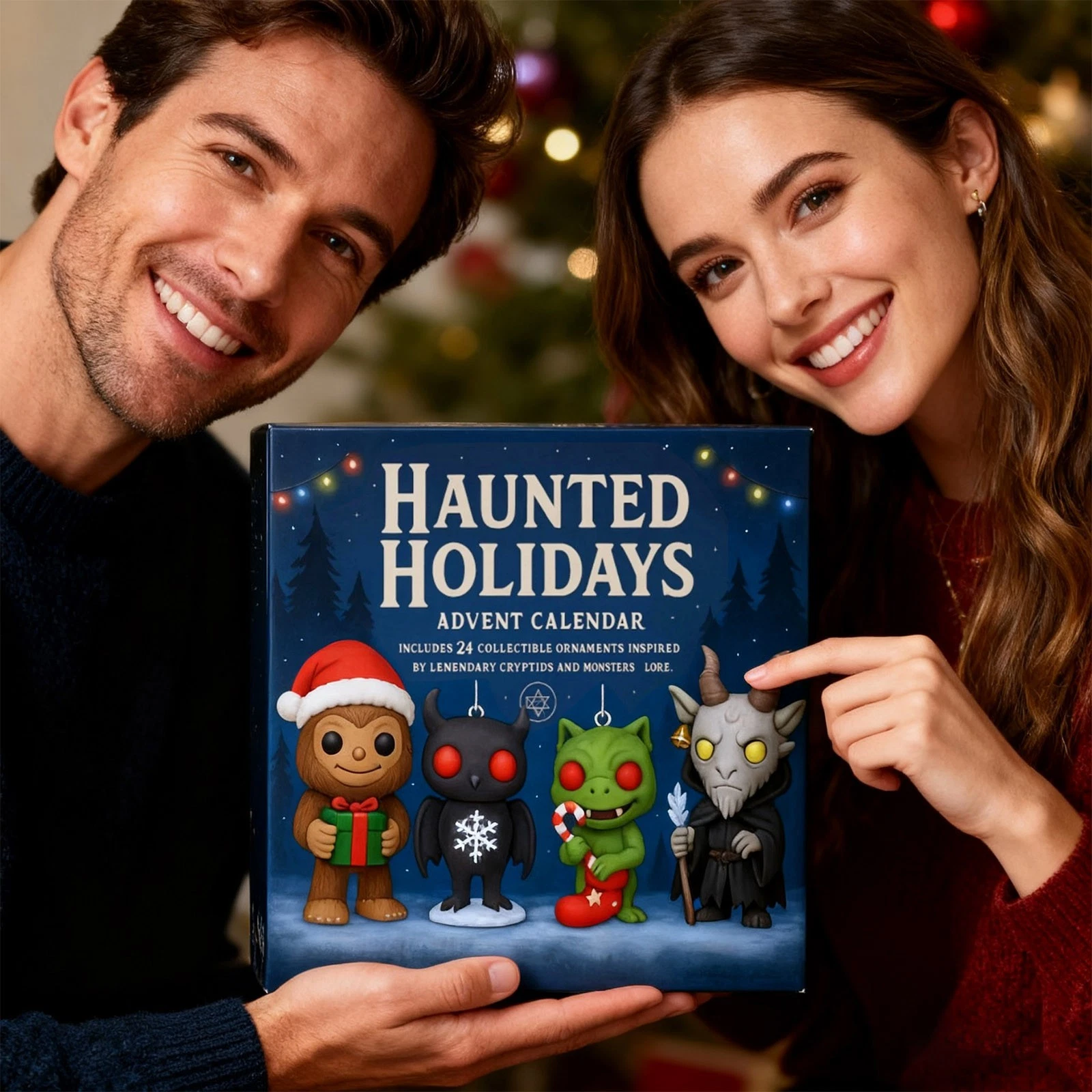 Haunted Holidays 2025 Advent Calendar 24 Days Countdown Calendars 24 Monsters