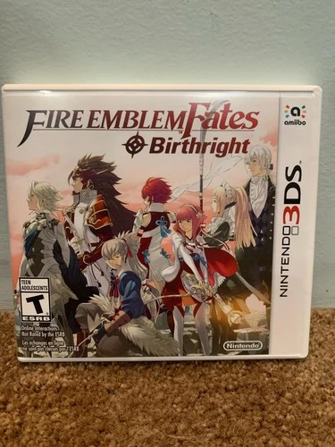 Fire Emblem Fates: Birthright (Nintendo 3DS, 2016) Authentic