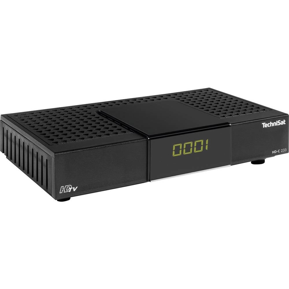 Récepteur SAT HD TechniSat HD-C 233 pour Décodeur Satellite Noir