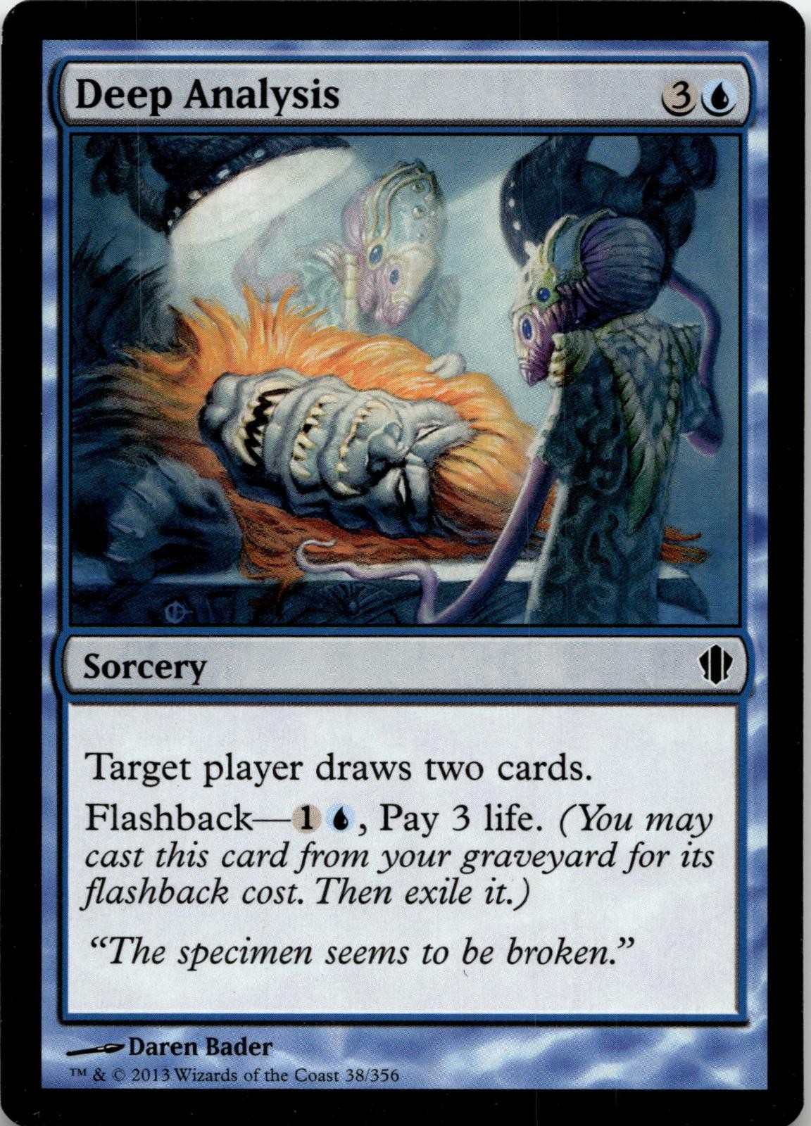 Deep Analysis 38 Common Commander 2013 Magic: The Gathering Lightly Played
