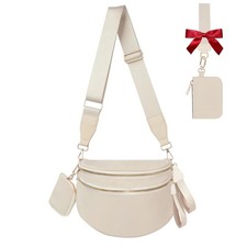 Checkered Crossbody Bag Bum Bag Crossbody Bags for Women Waist Packs Large Fa...