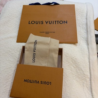 Louis Vuitton kleine Geldbörse LEERKARTON & TASCHE & Staubbeutel 10cm lang 14 breit 