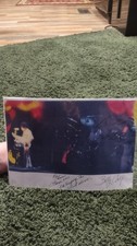 Jimi Hendrix Related - Band Of Gypsys Picture Signed By Billy Cox And B Miles