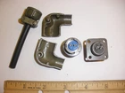 NEW - MS3108B 10SL-4S (SR) with Bushing and MS3102A 10SL-4P - 2 Pin Mating Pair