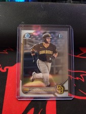 2022 Bowman Brandon Valenzuela 1st Chrome #BCP-28 San Diego Padres