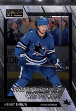 Henry Thrun 2023-24 O-Pee-Chee Platinum Marquee Rookie #265 San Jose Sharks
