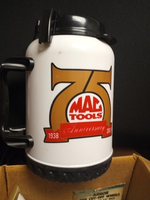 MAC TOOLS 2013 75th Anniversary Xtreme Tread Mug Big Gulp Whirley Drink Works!
