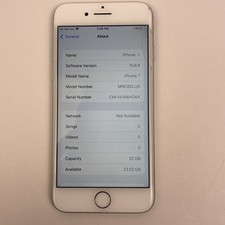 iPhone 7 Silver 32GB for Sale | Shop New & Used Cell Phones | eBay