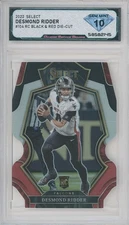 2022 Panini Select DESMOND RIDDER #104 Rc Black Red Die Cut💎DSG 10 Gem Mint