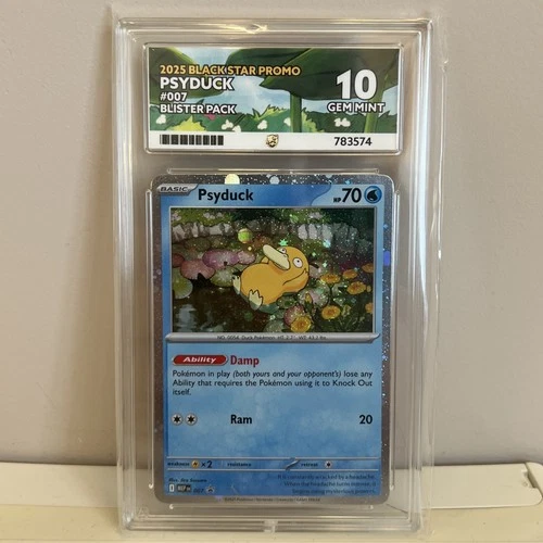 Psyduck | 007 | Mega Evolution Black Star Promo | Pokémon TCG ACE 10