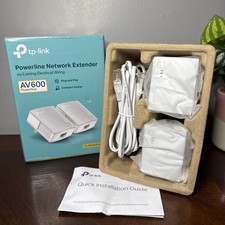 TP-Link AV1000 Gigabit Powerline Network Extender TL-PA4010 Kit New/Open Box