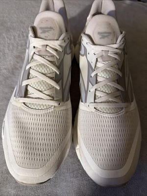  Reebok Zig Kinetica II Beige White Men s Running Shoes Floatride Size 13 US
