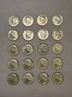 One Roll 1967 Kennedy 40 Percent Silver Half Dollars Nice Shape 20 Coins