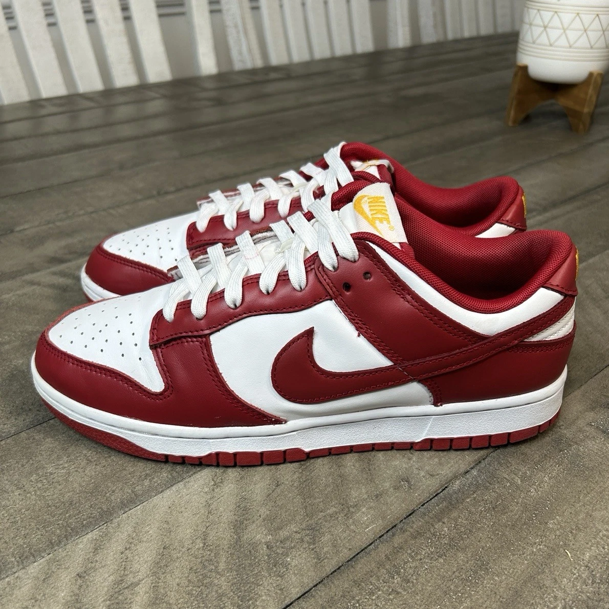 Nike Dunk High Red/White for Sale | Authenticity Guaranteed | eBay