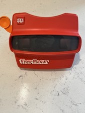View-Master 3D Red Viewer Classic Stereoscopic Toy Vintage Made in USA