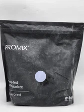 Promix Whey Protein Isolate Powder Unflavored 2.5lb Grass Fed Exp 11/2026