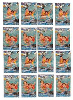 16-Pack H2O GO Inflatable Arm Bands Rings Floats Pineapple Watermelon Pool NEW