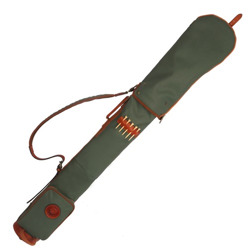 TOURBON Canvas Golf Bag Hold 7-9 Clubs Sunday Portable Carry Train Bag 4 Colors - Picture 38 of 43
