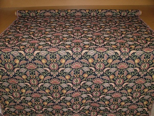 Artes y Manualidades Coxhall Indigo Azul Jacquard Cortina Tapicería Tela Cojín - Imagen 9 de 19