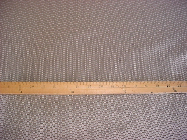 Holly Hunt 1141 Bastille Tetxured Jacquard Metallic Taupe Upholstery Fabric - Image 2 of 3