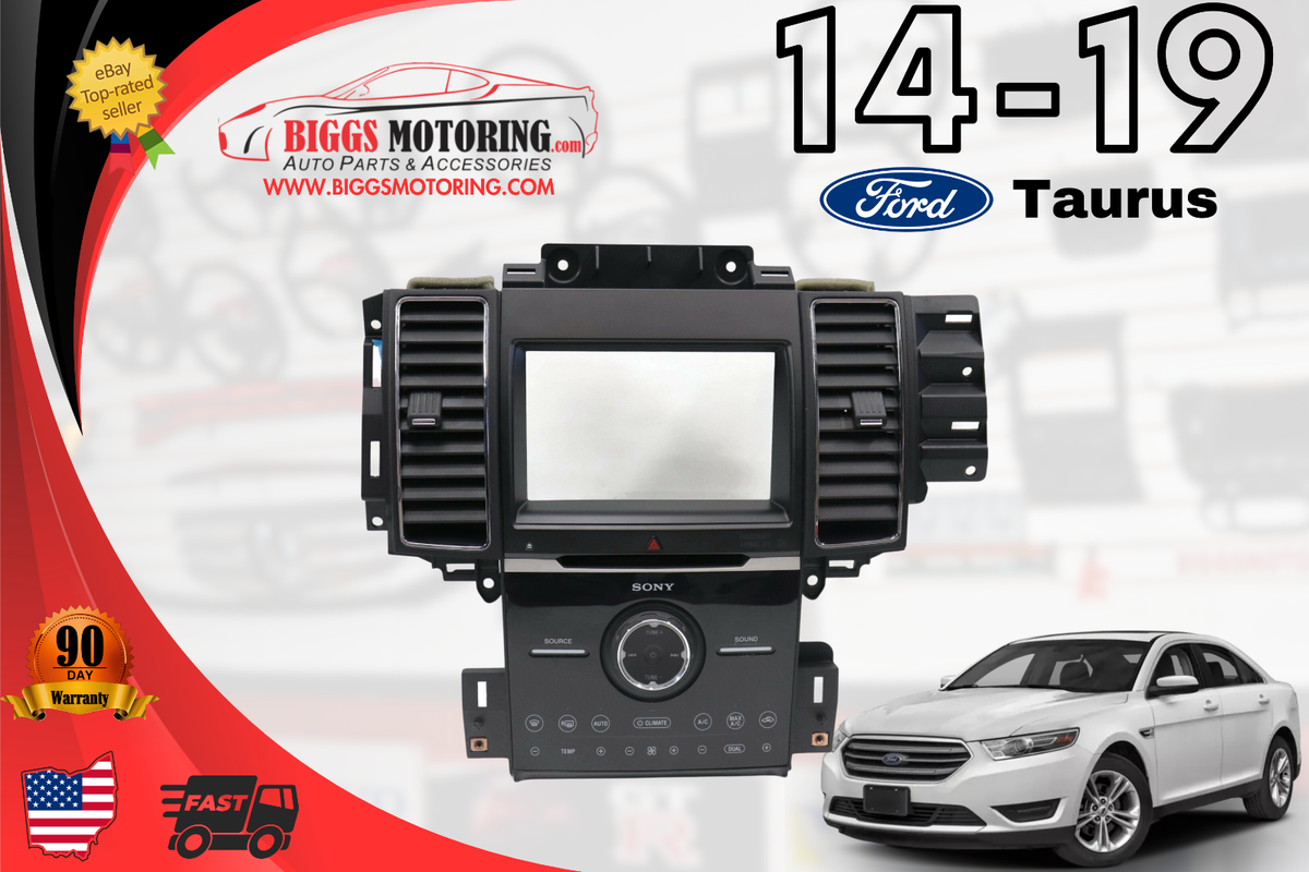 2014-2019 Ford Taurus Radio Face Climate Control Panel | DG1T