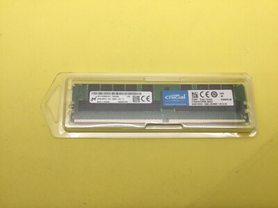 MICRON 64GB 4DRX4 PC4-2666V DDR4 SERVER MEMORY MTA72ASS8G72LZ