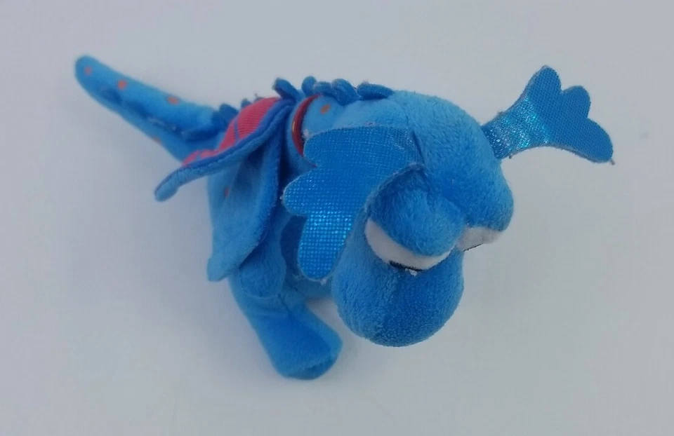 Ty Disney Junior STUFFY Plush Blue Dragon Doc McStuffins Toy 7" Good USED Cond. - Image 2 of 4