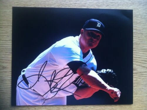 Jeremy Bonderman Original Sports Autographed Items