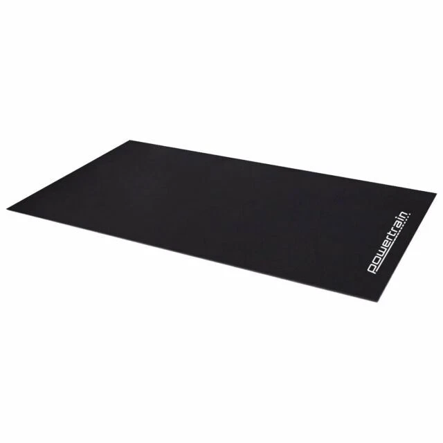 Powertrain MAT-HSM-200 Exercise Equipment Mat - Black