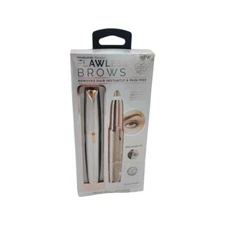Finishing Touch Flawless Brows Eyebrow Pencil Hair Remover and Trimmer,Pink,GOOD