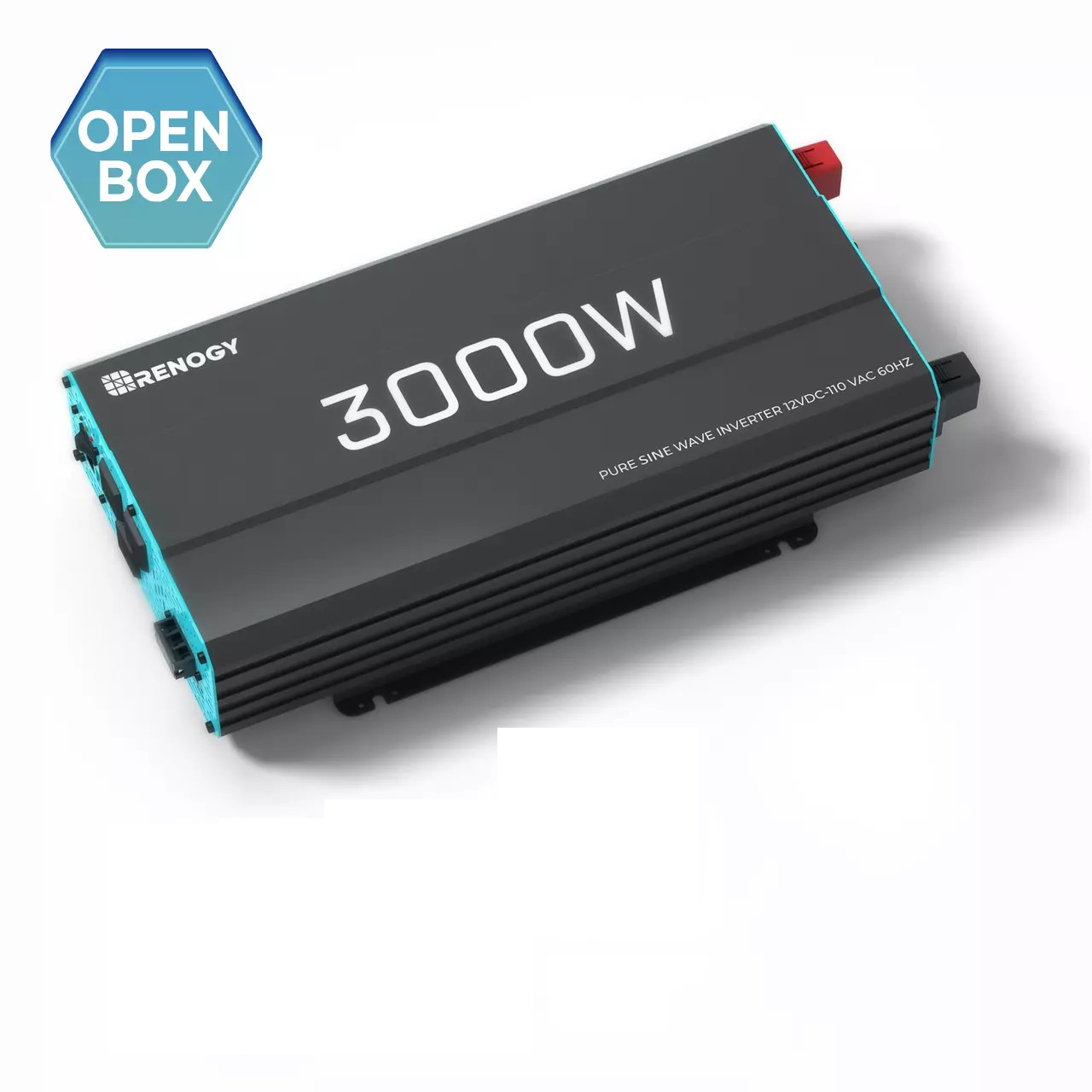 OPEN BOX Renogy 3000W Pure Sine Wave Inverter 12V DC to 120V AC Converter
