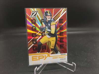 Kenny Pickett 2022 Zenith Epix Game EO-1 /50 Pitt Steelers Eagles RC