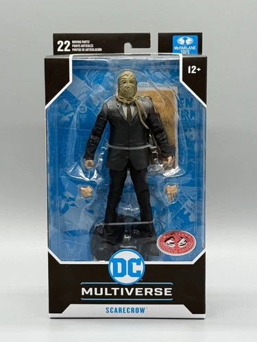SCARECROW McFarlane DC Multiverse BATMAN BEGINS Series 7" PLATINUM EDITION New