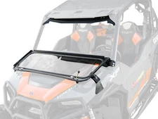 SuperATV Flip Down Glass Windshield for Polaris General 1000 - Driver Side Wiper