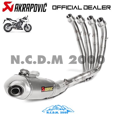 Akrapovic Titan Auspuff Komplettsystem Honda CB 650 F 2014-2018-